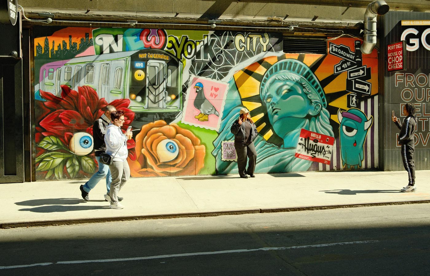 Wheatpasting location scouting and placement in Toronto