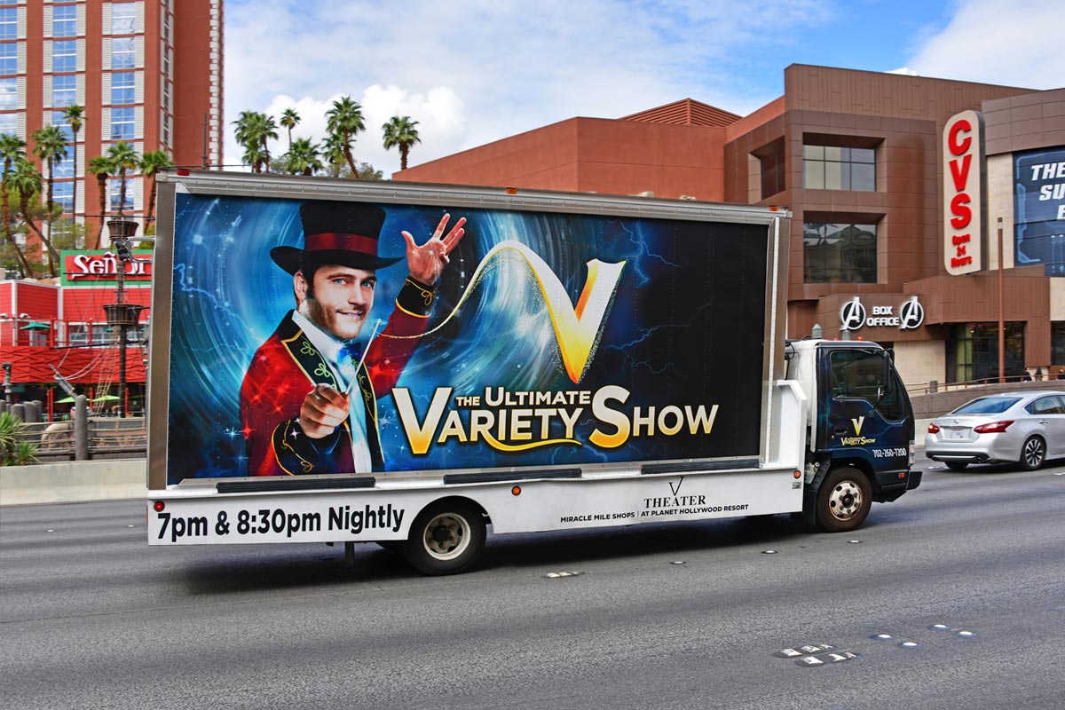 Mobile billboard advertising service in Toronto