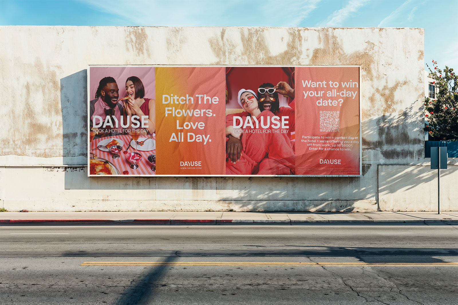 Wheatpasting Toronto - street poster campaign for DayUse
