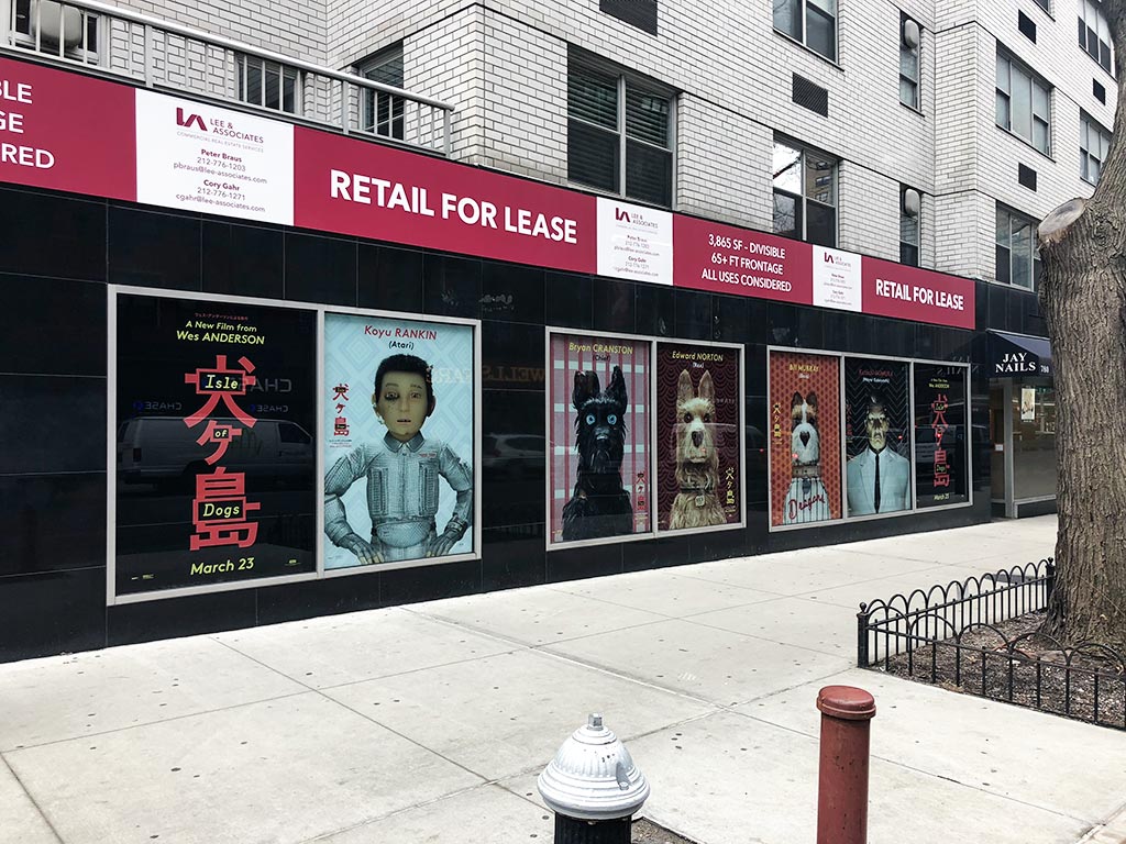 Window wrap advertising service in Toronto
